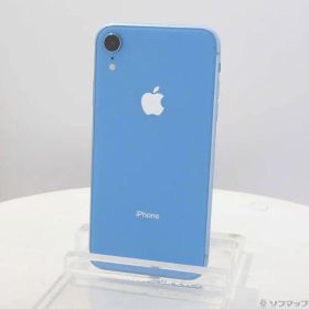 〔中古品〕 iPhoneXR 64GB ブルー MT0E2J／A SIMフリー【247】
