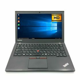 【薄型モバイル】【迷ったらコレ！】 Lenovo ThinkPad X250 第5世代 Core i5 5300U/2.30GHz 4GB 新品SSD4TB Windows10 64bit WPSOffice 12.5インチ HD カメラ 無線LAN 中古パソコン ノートパソコン モバイルノート PC Notebook 【中古】(ノートPC)