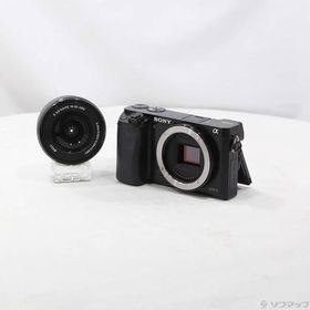 〔中古〕SONY(ソニー) α6000 パワーズームレンズキット ブラック ILCE-6000L〔349-ud〕