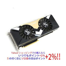 【中古】PALIT GeForce RTX2080Ti 11GB GamingProOC NE6208TS20LC-150A PCIExp 11GB 訳あり