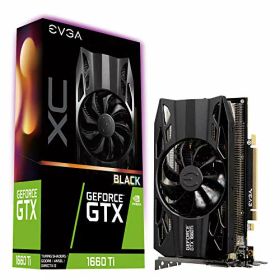 【中古】【未使用・未開封品】EVGA GeForce GTX 1660 Ti XC グラフィックカード ウルトラゲーミング 6GB GDDR6 HDB ファン XC Black 06G-P4-1261-KR
