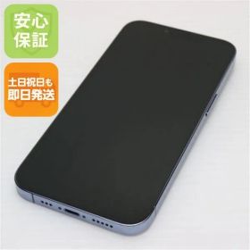 美品 SIMフリー iPhone13 Pro 128GB シエラブルー 白ロム 本体 即日発送 土日祝発送OK あすつく 04000