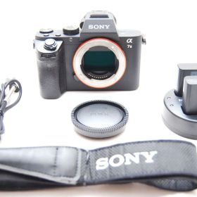 ★美品 SONY ショット数 ８６４９回 α7II ボディ ブラック ILCE-7M2 ★