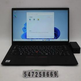 Lenovo ThinkPad X1 Carbon 8th Gen Core i7 10510U 1.8GHz/16GB/512GB(SSD)/14W/FHD(1920x1080)/Win11 【547258669】