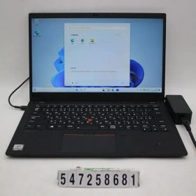 Lenovo ThinkPad X1 Carbon 8th Gen Core i7 10510U 1.8GHz/16GB/512GB(SSD)/14W/FHD(1920x1080)/Win11 【547258681】
