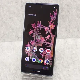 【中古】国内版 SIMフリー Google Pixel 6 256GB Stormy Black 黒 グーグルピクセル スマホ 本体(PMA148-1)