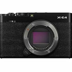 【中古】富士フイルム(FUJIFILM) ミラーレスデジタルカメラ X-E4 ボディ ブラック F X-E4-B