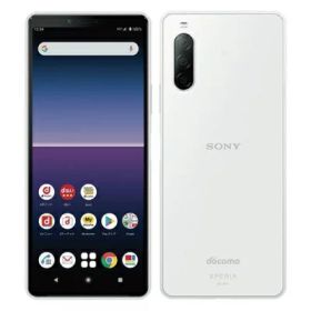 【SIMロック解除済】docomo Xperia10 III 5G SO-52B White SONY 当社3ヶ月間保証 中古 イオシス