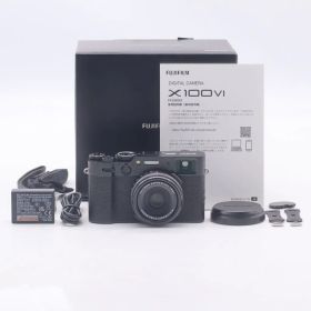 FUJIFILM 富士フイルム デジタルカメラ X100Ⅵ ブラック X100Ⅵ-B