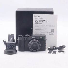 富士フイルム(FUJIFILM) デジタルカメラ X100Ⅵ ブラック X100Ⅵ-B JP 日英二言語モデル