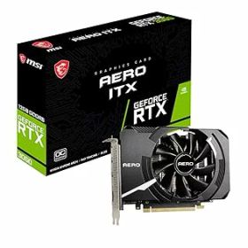 【中古】MSI GeForce RTX 3060 AERO ITX 12G OC グラフィックスボード VD7870