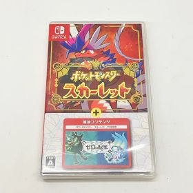 〇〇Nintendo ニンテンドウ ポケットモンスター スカーレット+ゼロの秘宝 switch ゲームソフト
