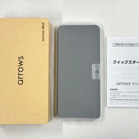 「新品未使用・訳アリ」arrows We2 A402FC Softbank ミストホワイト【管理番号：W102322】