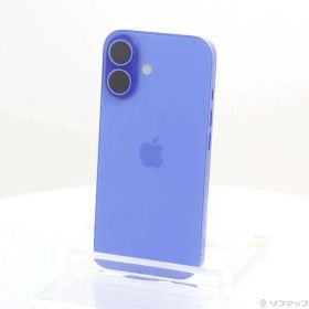 〔中古品〕 iPhone16 128GB ウルトラマリン MYDU3J／A SIMフリー【295】