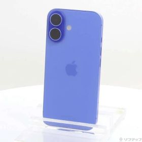 〔中古品〕 iPhone16 128GB ウルトラマリン MYDU3J／A SIMフリー【344】
