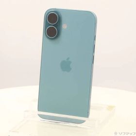〔中古品〕 iPhone16 128GB ティール 3N395J／A SIMフリー【348】