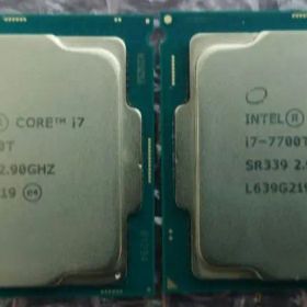 2個セット CPU Intel Core i7 i7-7700T