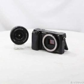 〔中古品〕 α6000 パワーズームレンズキット ブラック ILCE-6000L【349】