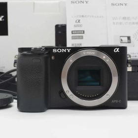 ソニー Sony a6000 ILCE-6000 24.3MP Digital Camera Black Body 元箱 [新品同様] #Z5512A
