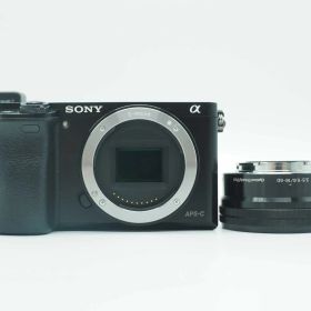 ソニー Sony a6000 ILCE-6000 24.3MP Digital Camera Black 16-50mm Lens [良品] #Z5555A