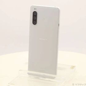〔中古品〕 Xperia 10 III Lite 64GB ホワイト XQ-BT44 SIMフリー【295】