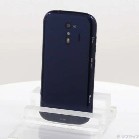 〔中古品〕 らくらくスマートフォン 32GB ネイビー F-42A docomoロック解除SIMフリー【269】