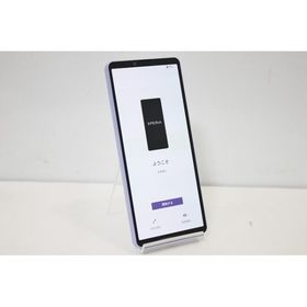 au SONY Xperia 10 V SOG11 SIMフリー Android スマートフォン 残債なし 128GB パープル