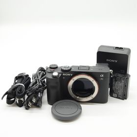 ソニー(SONY)の■ほぼ新品■ α7C ボディ(レンズなし) ブラック ILCE-7C B(ミラーレス一眼)