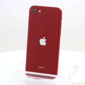 〔中古品〕 iPhone SE 第3世代 64GB プロダクトレッド MMYE3J／A SIMフリー【368】