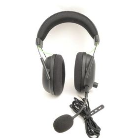 美品 RAZER レイザー RZ04-0323 BlackShark V2 X ゲーミングヘッドセット ヘッドホン 有線 HO641