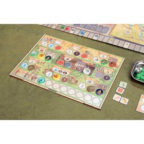 オルレアン 紙チップ＆アップグレードチップ対応オーバーレイ×4枚セット ボードゲーム オーガナイザー オリジナル オーバーレイ ・送料無料 ルール 個人ボード