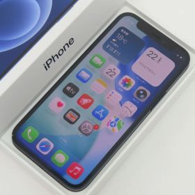SIMフリー iPhone 12 mini 128GB ブラック MGDJ3J/A バッテリー最大容量71％ ※中古/現状品/利用○