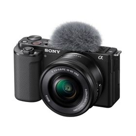 [箱破損 または 箱汚れ品]SONY デジタル一眼カメラα VLOGCAM ZV-E10Y-B(ブラック)ダブルズームレンズキット