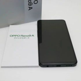 【中古】新品同様 OPPO Reno9 A ナイトブラック SIMフリー スマホ OPPO 安心保証 即日発送 土日祝発送OK