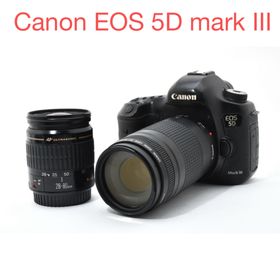 キヤノン(Canon)のCanon EOS 5D mark III標準&望遠ダブルレンズセット(デジタル一眼)