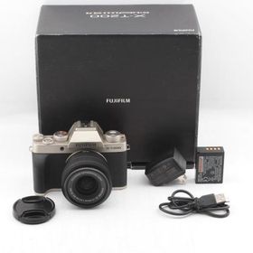 富士フイルム(FUJIFILM) ミラーレス一眼カメラ X-T200レンズキット シャンパンゴールド X-T200LK-G