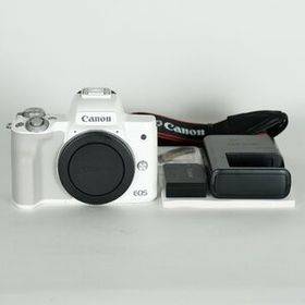 [良品｜SDカード付] Canon EOS Kiss M [ボディ ホワイト] / キヤノンEF-Mマウント