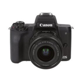 Canon EOS Kiss M ブラック EF-M15-45 IS STM キット 【AB】