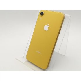 【中古】Apple docomo 【SIMロック解除済み】 iPhone XR 64GB イエロー MT082J/A【神保町】保証期間1ヶ月【ランクC】