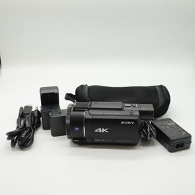 ソニー(SONY)の■ほぼ新品■ 4K Handycam FDR-AX60 ブラック(ビデオカメラ)