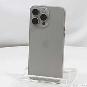 iPhone15 Pro Max 512GB ナチュラルチタニウム MU6W3J／A SIMフリー