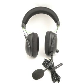 レイザー(LAZER)の美品 RAZER レイザー RZ04-0323 BlackShark V2 X ゲーミングヘッドセット ヘッドホン 有線 HO641 (ヘッドフォン/イヤフォン)