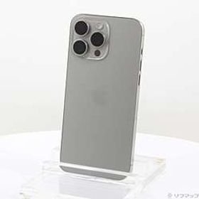 iPhone15 Pro Max 512GB ナチュラルチタニウム MU6W3J／A SIMフリー