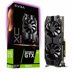 【中古】【未使用・未開封品】EVGA GeForce GTX 1660 Ti XC グラフィックカード ウルトラゲーミング 6GB GDDR6 HDB ファン XC Ultra 06GP41267KR