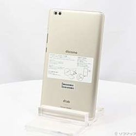 dtab compact 32GB ゴールド d-02K docomo