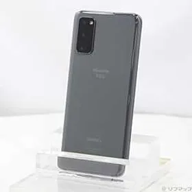 Galaxy S20 5G 128GB コスミックグレー SC-51A docomoロック解除SIMフリー