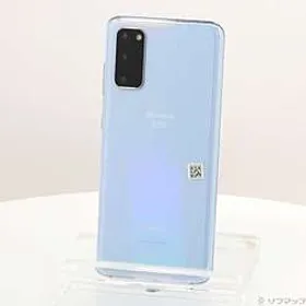 Galaxy S20 5G 128GB クラウドブルー SC-51A docomoロック解除SIMフリー