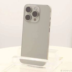 〔中古品〕 iPhone15 Pro 512GB ナチュラルチタニウム MTUK3J／A SIMフリー【276】