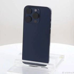 〔中古品〕 iPhone15 Pro 512GB ブルーチタニウム MTUL3J／A SIMフリー【349】