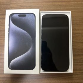 Apple iPhone 15 Pro ブルーチタニウム 電池90% 256GB